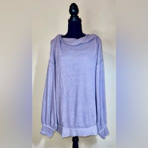 Free People Main Squeeze Hacci in Lilac